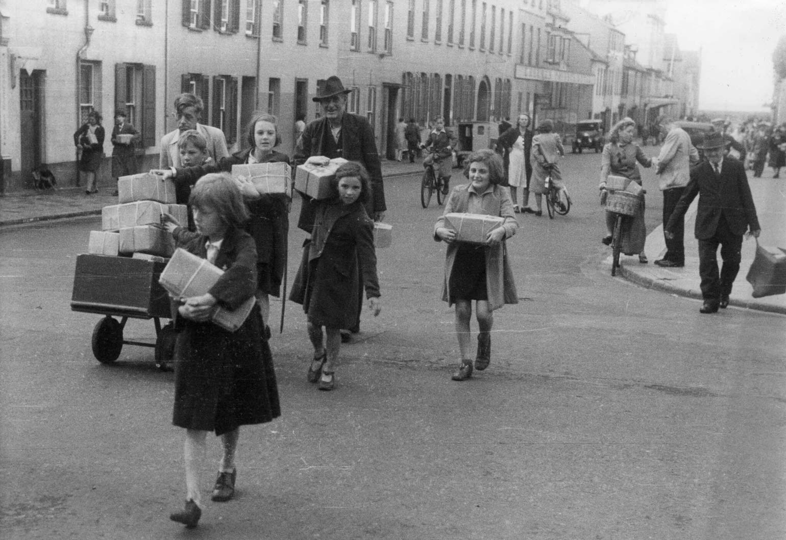 Red Cross Delivery aid to Jersey during the Occupation