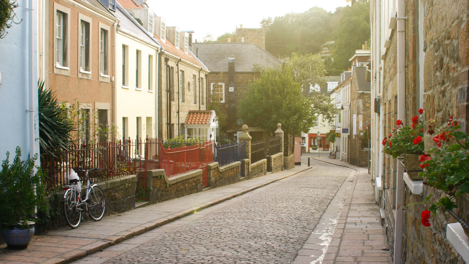 Streets of St Aubin, Jersey