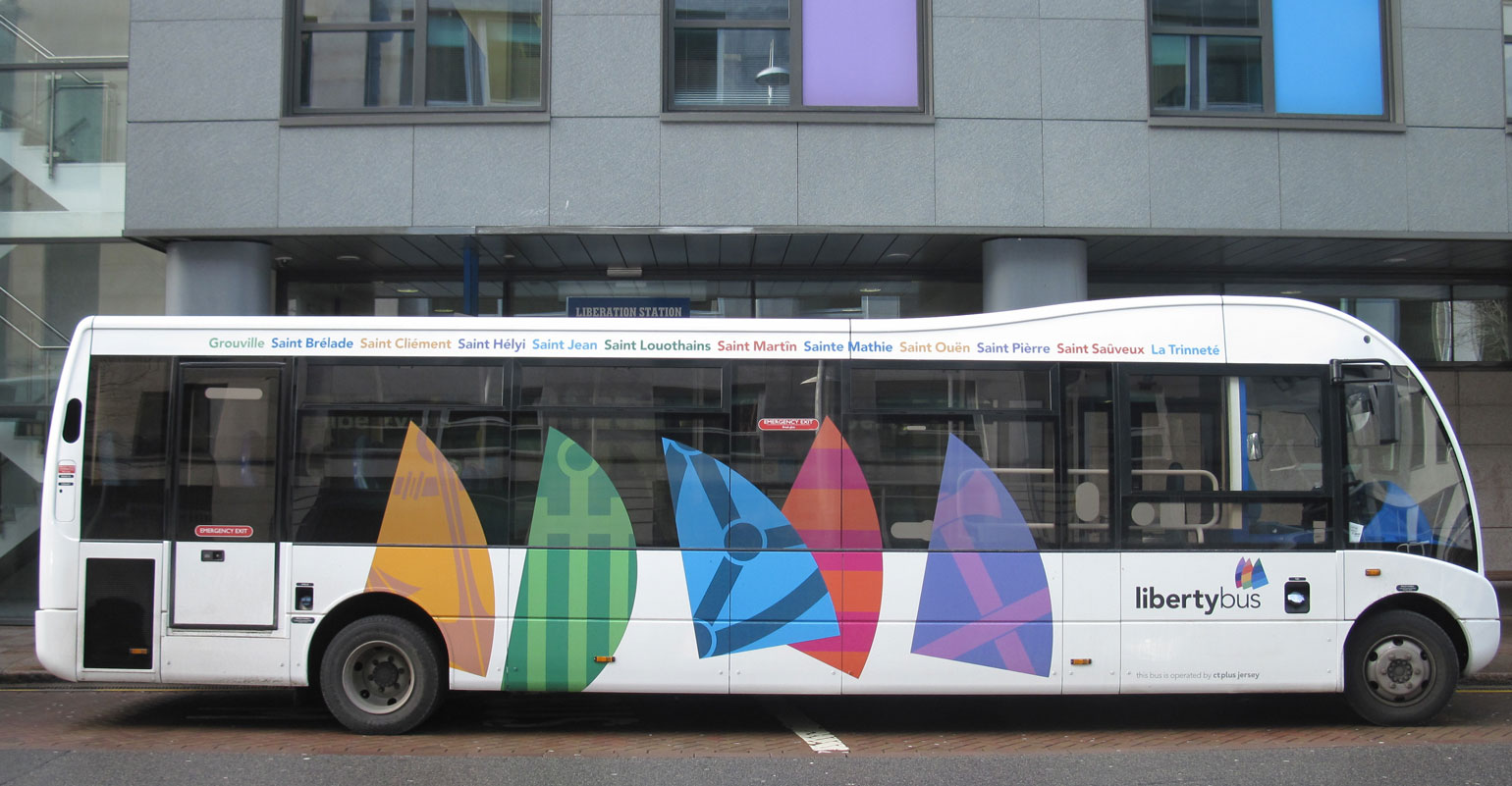 buses jersey channel islands